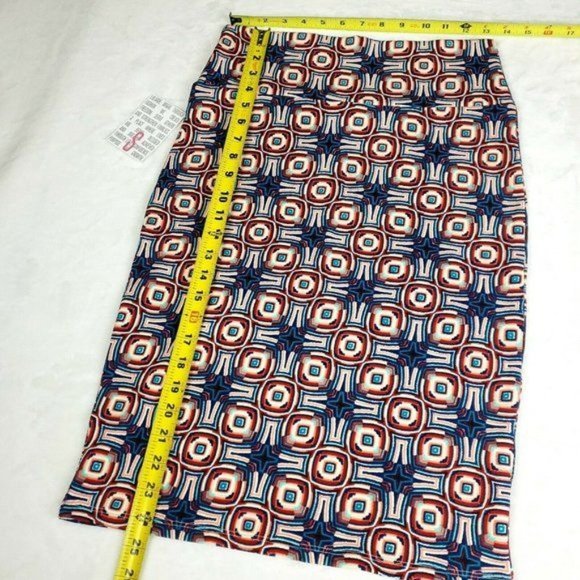 NWT LulaRoe Cassie Skirt Womens Size Small Multicolor Stretch - Picture 6 of 6